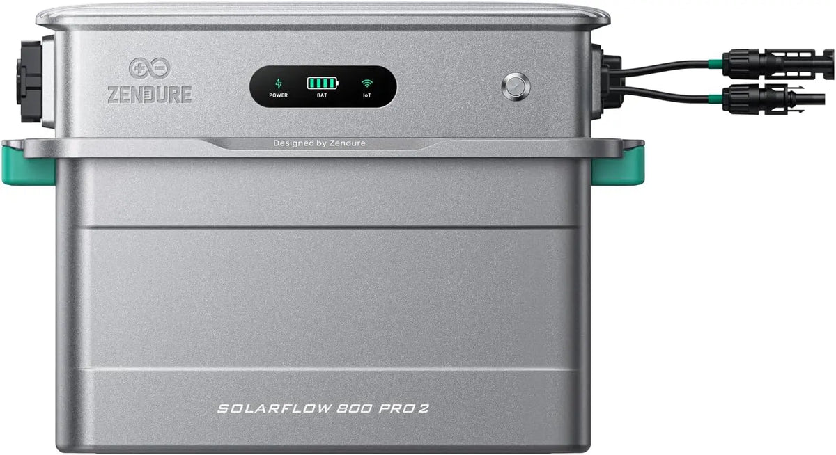 Zendure SolarFlow 800 Pro2,800W Sortie station d'énergie – 1,92 kWh, gris