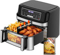 Air Fryer 12L friteuse – 2600 W, gris/noir