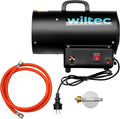 Wiltec Générateur de chaleur – 15 kW / 30 W, 320 m³/h, gris/noir