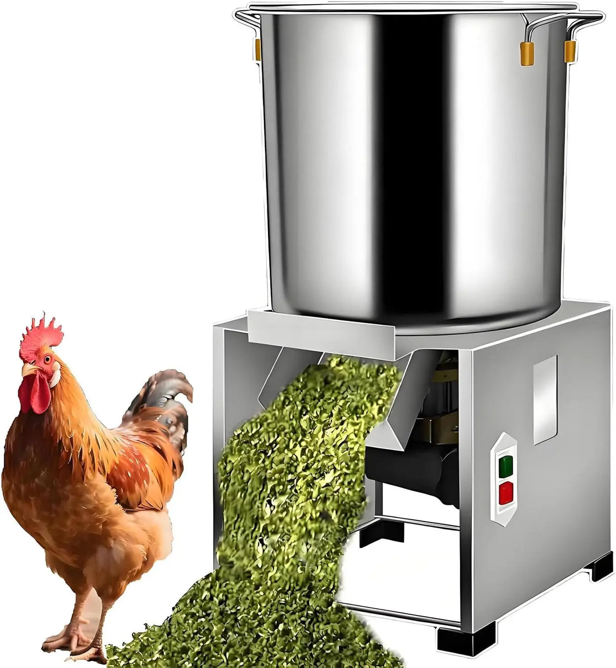 Hachoir à légumes Professionnel 1800 W – 60 Hz / 50 Hz, argenté