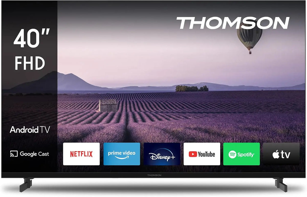 THOMSON 40 Pouces 101 cm LED haute définition Smart Android téléviseur – noir