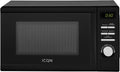 ICQN Micro-ondes solo four à micro-ondes – 700 W, 20 l, noir/gris