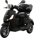 RC50 Scooter électrique 3 roues de mobilité pour senior et PMR – 1000 W, 20 Ah, noir
