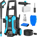 Gisam 2200W Nettoyeur Haute Pression – 480 l/H, gris/bleu/noir