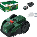 Bosch Tondeuse Robot sans-Fil VISIMOW18V-100 – 4,0 Ah, vert/noir/gris