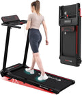 CITYSPORTS Tapis de Course – 1400 W, noir/rouge