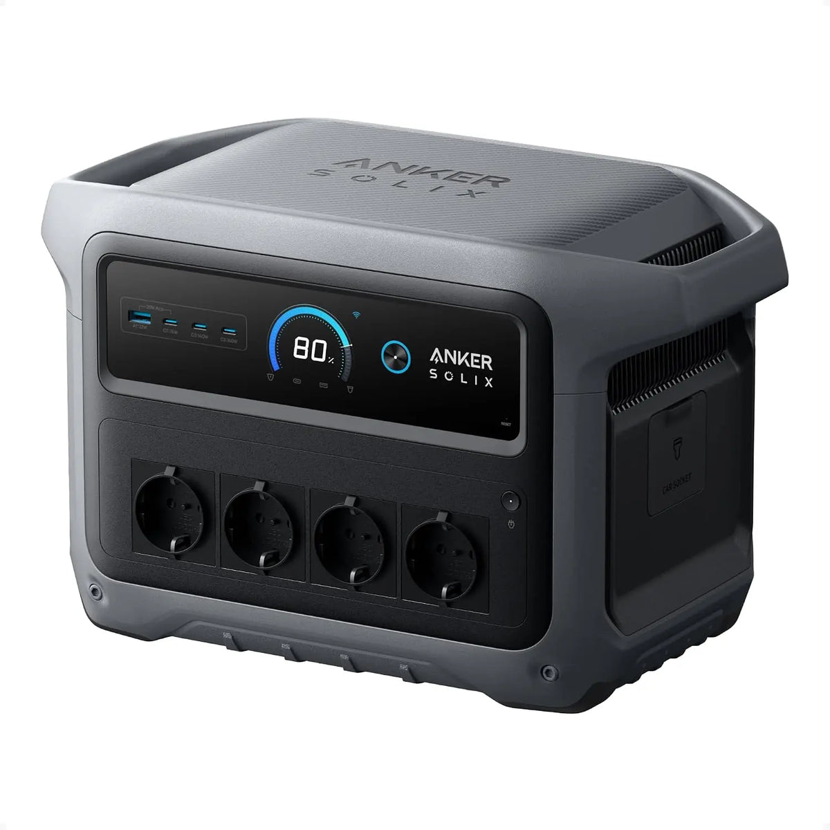 Anker SOLIX C1000 Gen 2 Station électrique portable 2 000 W – 1024 Wh, gris/noir