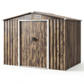 Abri de jardin, en acier, pour le jardin