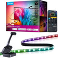 Govee Rétroéclairage téléviseur LED 3 RGBWIC avec Double Caméra – noir