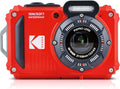 KODAK Pixpro - WPZ2 - Appareil Photo Numérique Compact 16MPixels Etanche et Anti-Choc - Jaune – 700 mAh, 8 Go / 32 Go