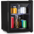 KLARSTEIN Mini Frigo de Chambre de 30L pour Snacks et Boissons – noir/gris