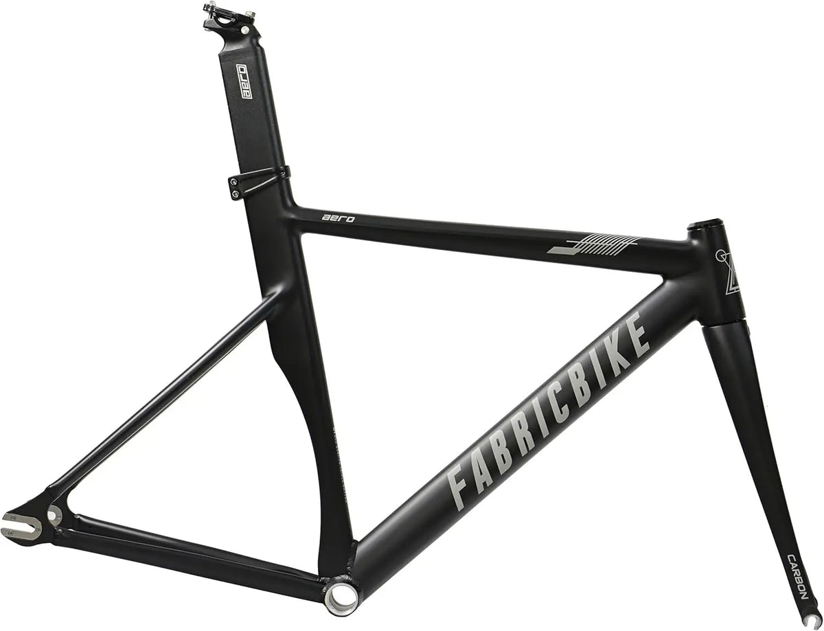 FabricBike Aero - Cadre pour vélo Fixie – noir/gris