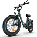 URLIFE Vélo électrique pour adultes – 250 W, 13 Ah / 15,6 Ah, gris/noir