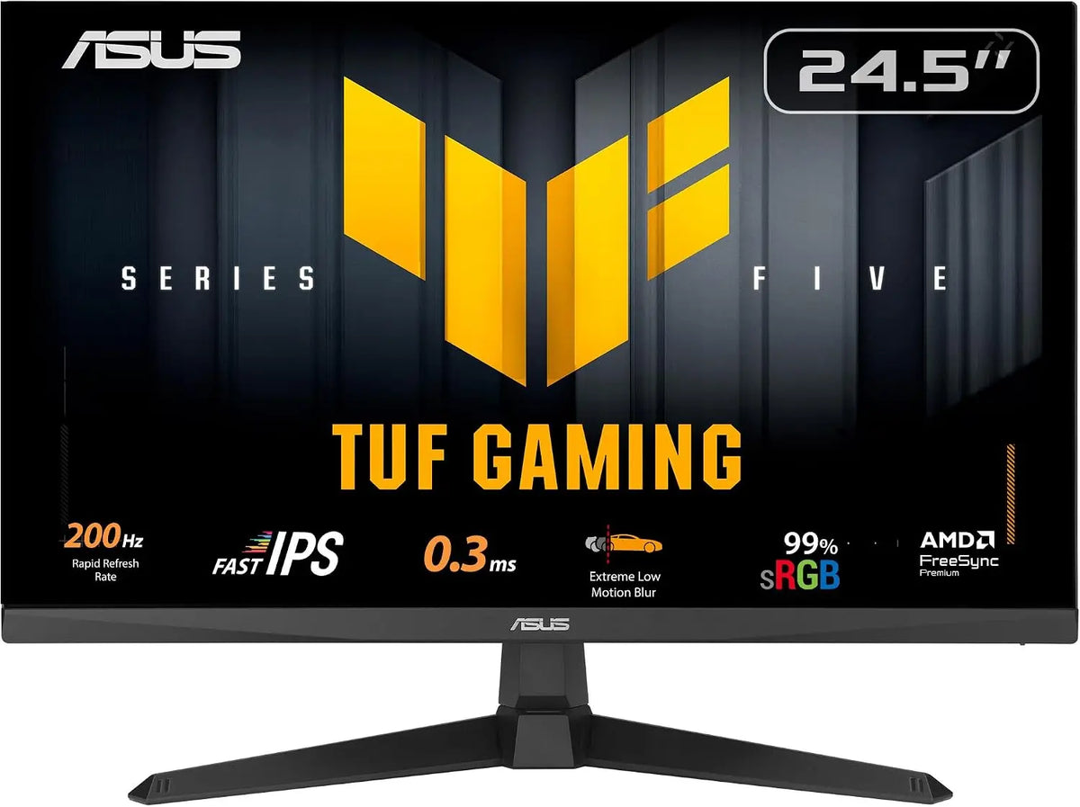 ASUS TUF pour le jeu VG259Q5A 24 Pouces 200Hz Écran PC pour le jeu Fast IPS – noir