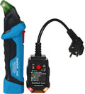 PeakTech 3432 Détecteur de fusibles/circuit électrique avec testeur de prise 230 V Schuko recherche