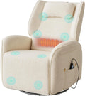 WOLTU Fauteuil de Massage Électrique – beige