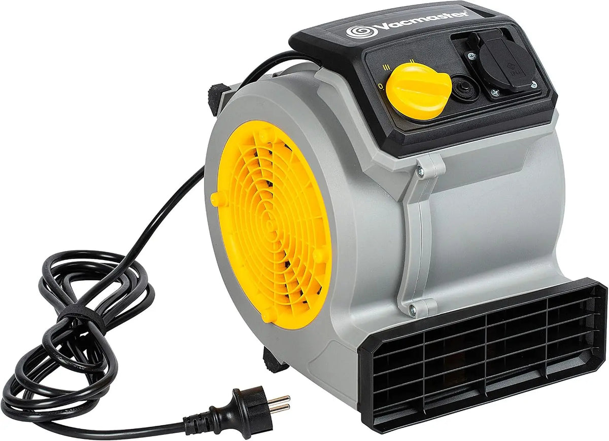 Vacmaster Ventilateur de Sol 3 vitesses Adapté pour les Gymnases – 124 W / 1000 W, gris/noir