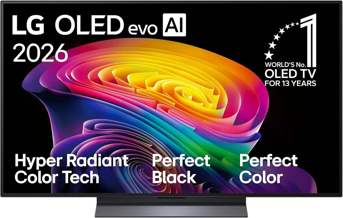 LG OLED48C64LA téléviseur 48' 4K OLED evo AI téléviseur connecté – 120 Hz / 165 Hz, noir